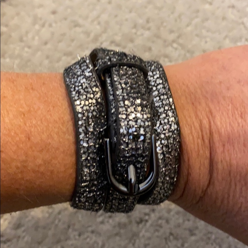 Leather Triple Wrap Bracelet
